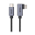 Kabel UNITEK Kabel USB-C kątowy 90° PD 100W 0,5m C14123BK-0.5M